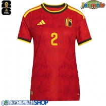 Maglie da calcio Belgio Zeno Debast #2 Prima Maglia Femminile Mondiali 2026  Manica Corta